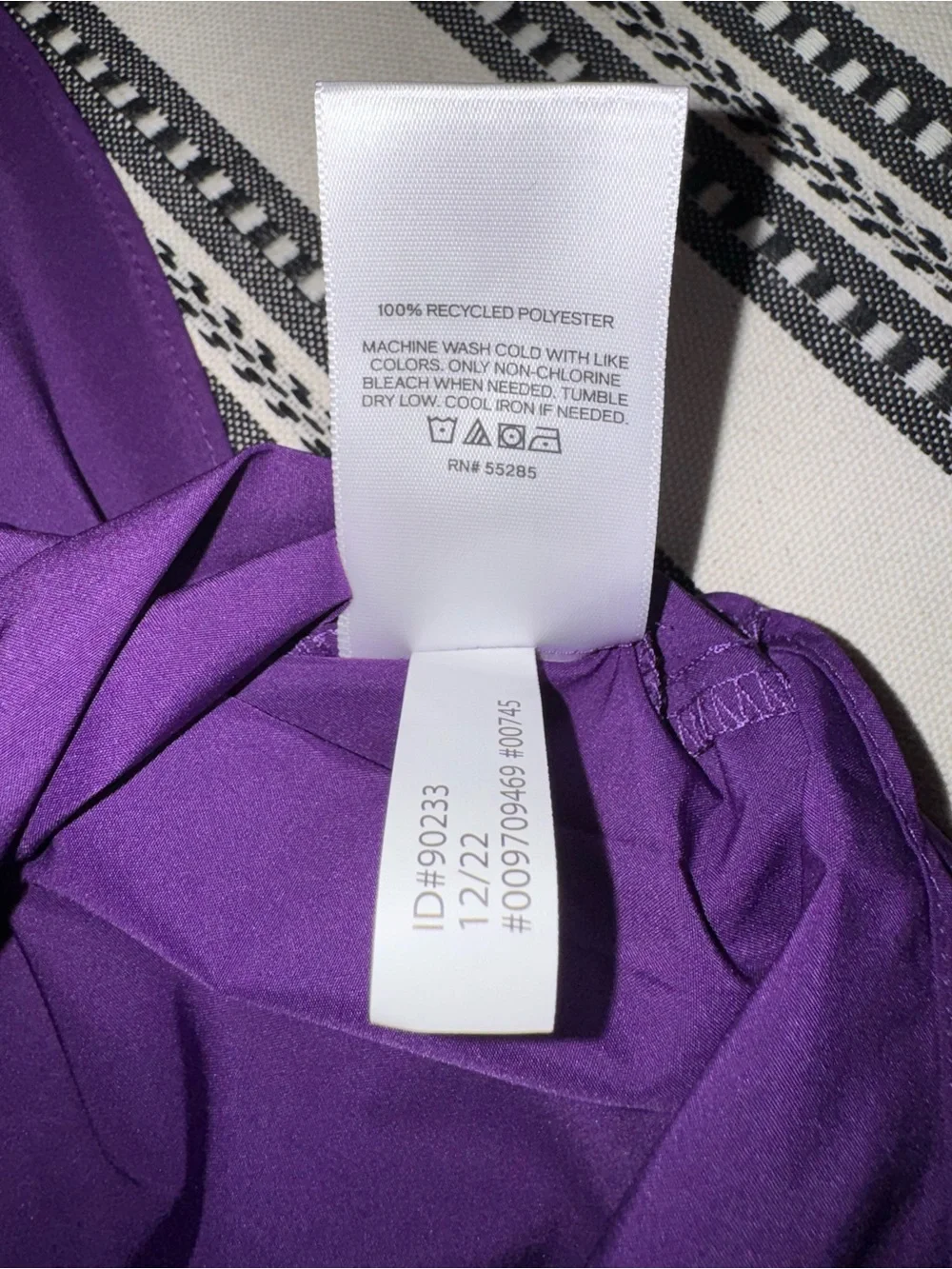 Express 3-Piece Purple Button-Down, Bandeau, Short Set, NWT, S/M